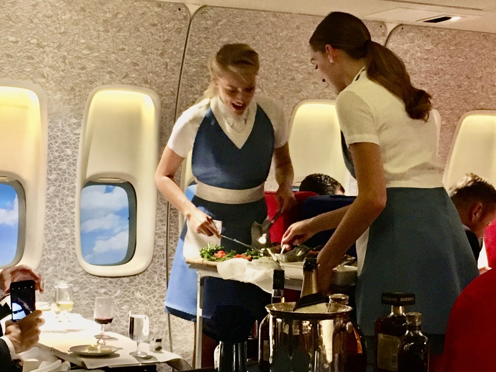 The golden age of travel starts with the person in 22B